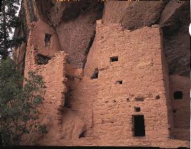 Located in Mesa Verde, Colorado, the Cliff Palace had about 200 rooms and looked