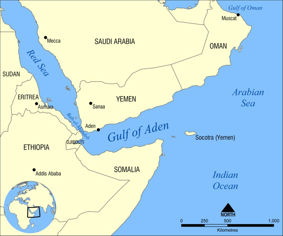 On the Arabian peninsula, the city of Aden also benefited from increased trade.