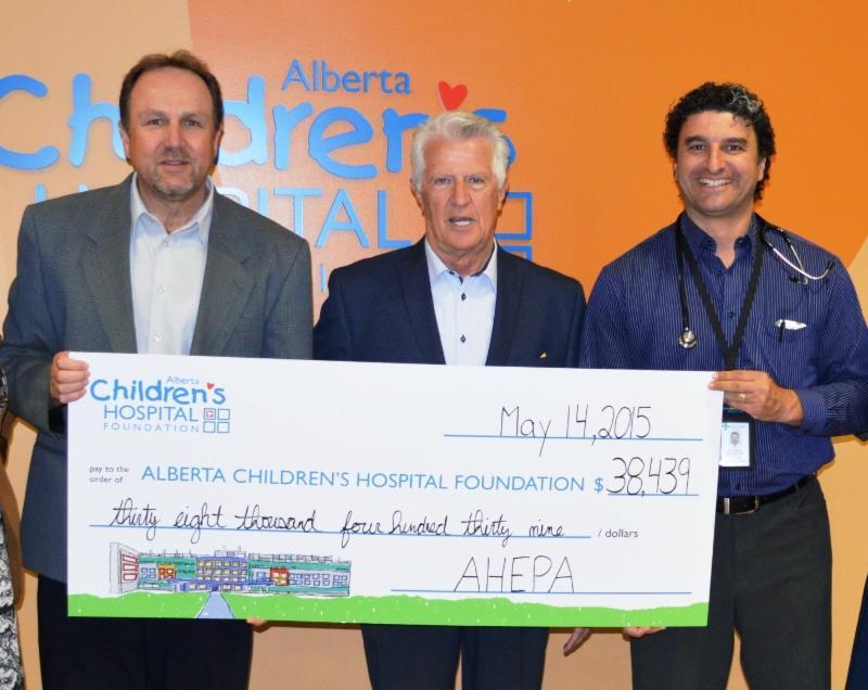 AHEPA Calgary Chapter Donates $38,439 to Alberta Children's Hospital Foundation Omirou Othisia Chapter CJ11, Calgary, Alberta hosted "An Evening in Greece," a