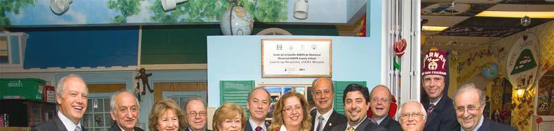 the "AHEPA Family School" Archive photo from official naming of