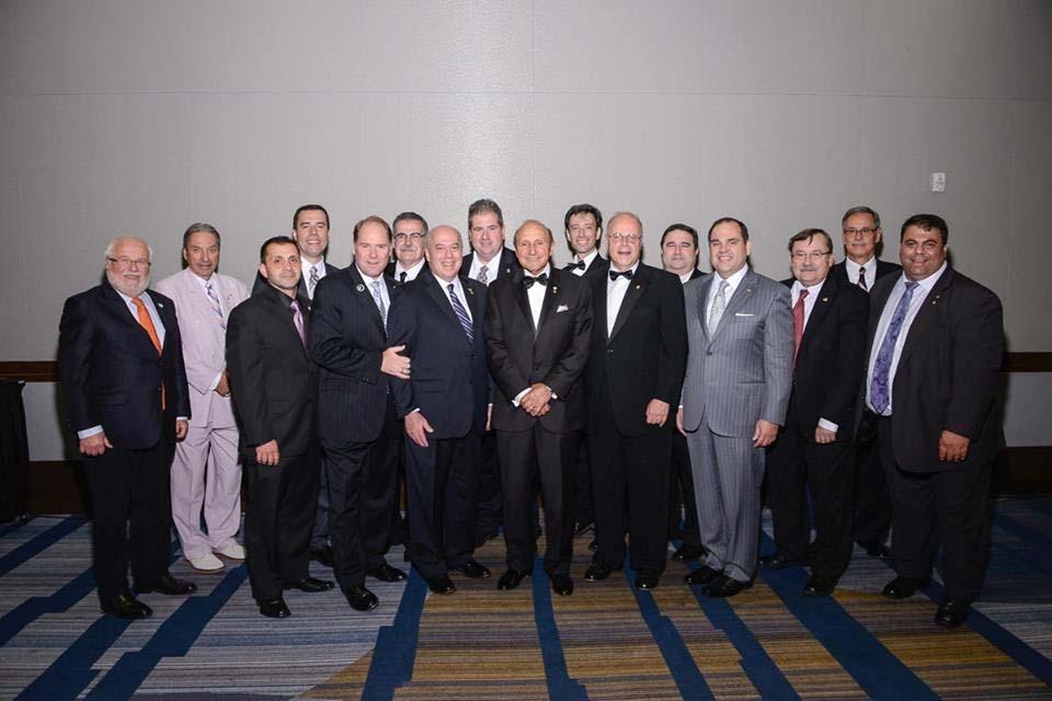 The Newly Elected Supreme Lodge of AHEPA for 2015-2016 (L-R): Supreme Governor Frank Fotis, Supreme Governor Timothy Joannides, Supreme Governor George Kalantzis, Sons of Pericles National Advisory