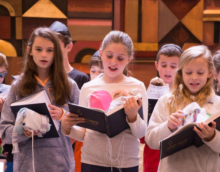 5th & 6th Grades Religious School Sundays, 9:30 AM-12:15 PM (AND one of the Hebrew Program Options) 5th and 6th graders begin thinking concretely about how Judaism fits into their lives.