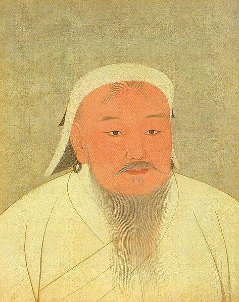 At a meeting of Mongol leaders in 1206, a man named Temujin was elected Genghis Khan, which means strong ruler.