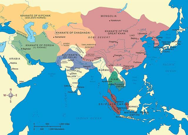 Mongol Empire 13 th c.