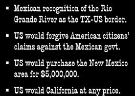 River as the TX-US border.
