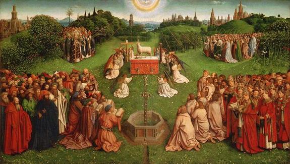Heavenly Liturgy There is another reality happening in Heaven to which the liturgy of the Church is united: Jesus standing before the Father in Heaven offers himself eternally.