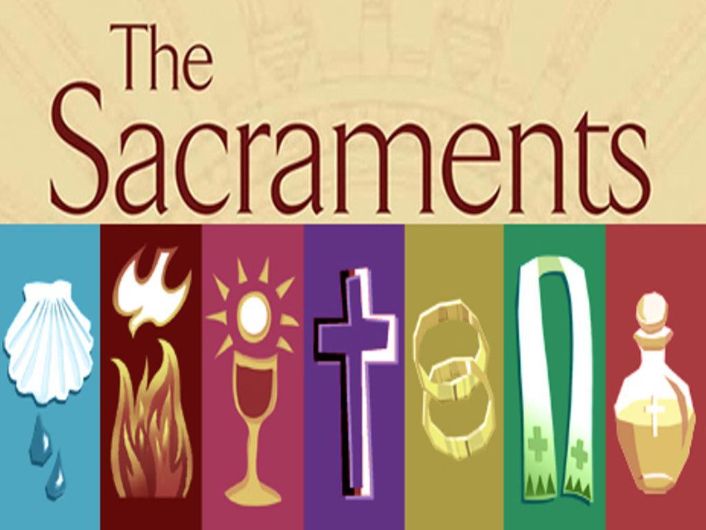 Organizing the Seven Sacraments There are different ways to categorize the 7 sacraments; one way is by looking at their purpose: Sacraments of initiation Baptism,