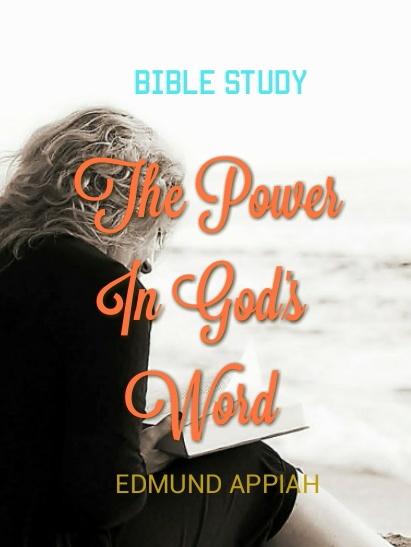 THE POWER IN GOD'S WORD. Its a blessing to have you reading this Bible Studies Resource from me.