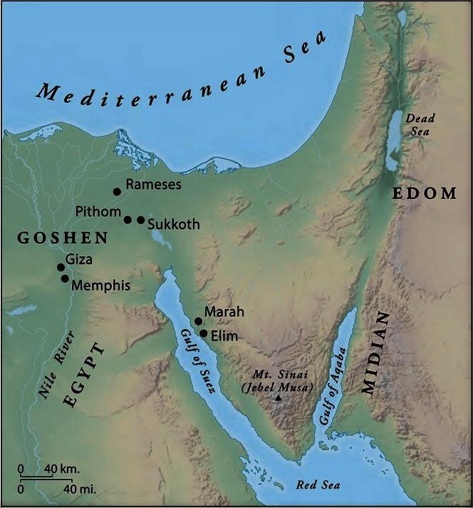 Northeastern Egypt and Sinai