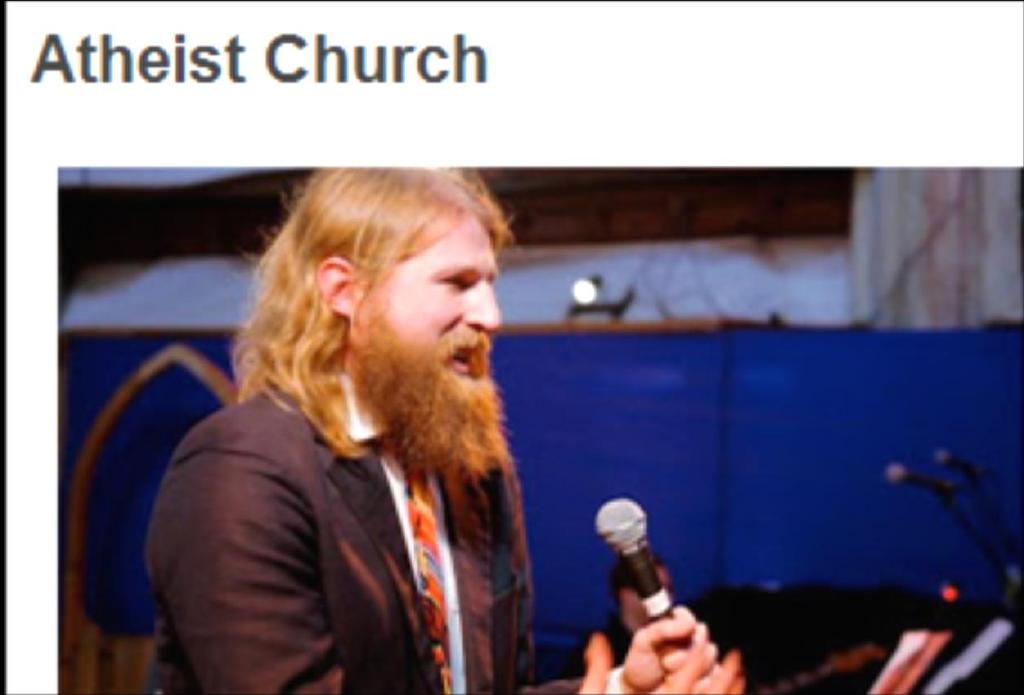New Atheists in Church wanted to do something in a church, but
