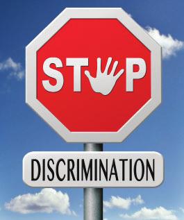 4 Question 3 Religion and Prejudice Look at the photograph. It shows a sign against discrimination. 1 1 What is scapegoating? 1 2 Religious believers should be opposed to all discrimination.