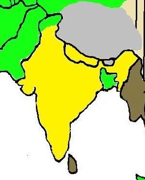 Hinduism is the largest ethnic religion. It is clustered in India Hinduism is clustered in India and Nepal.