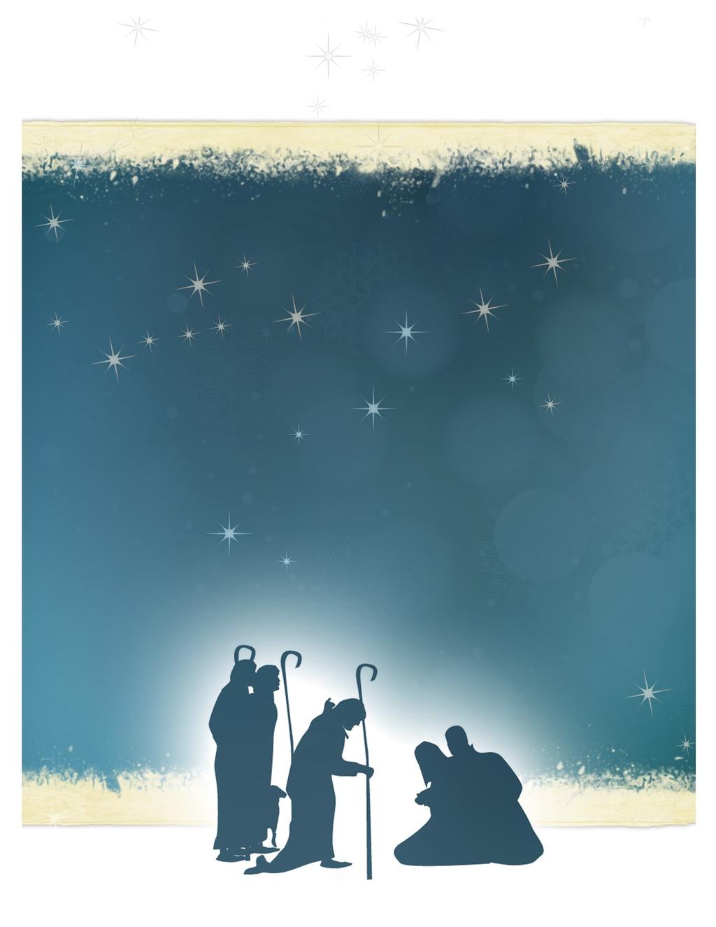 And there were shepherds living out in the fields nearby, keeping watch over their flocks at night.