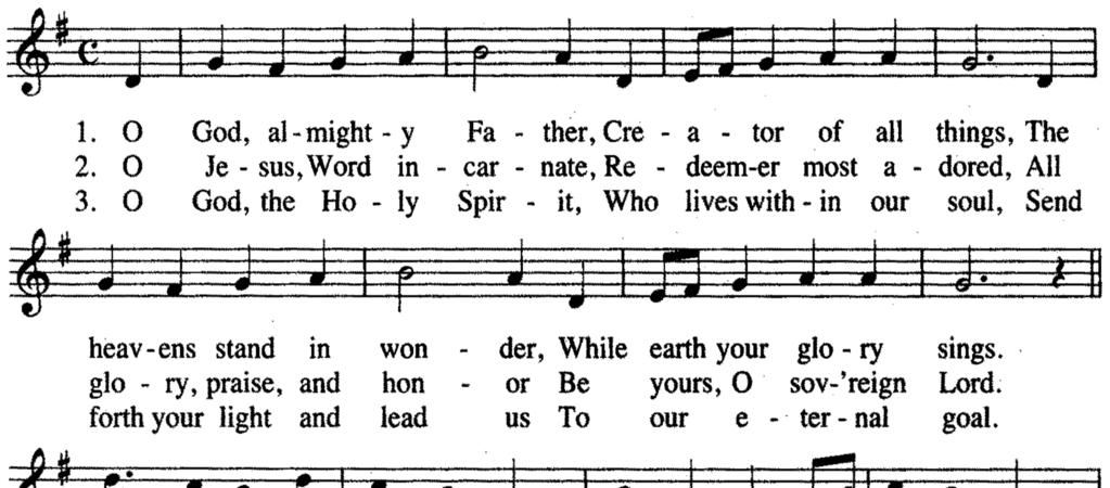 LITURGY OF THE EUCHARIST Page 7 in Sunday s Word OFFERTORY ANTIPHON (ALL MASSES)