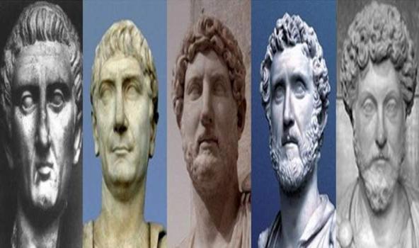 Emperors and the Early Empire At the beginning of the second century, a series of five so-called
