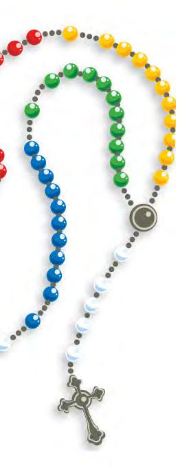 PRAY for missions and missionaries: The World Mission Rosary Objective: Students will pray for those around the world who experience conflict using the World Mission Rosary. Materials: 1.