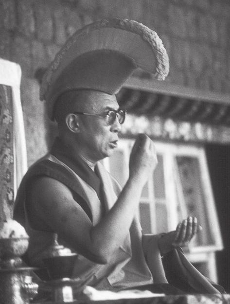dharmaraja ( righteous king. ) The Dalai Lama is one of the few gures in Buddhist history who has brought the ideal of righteous king and charismatic monk together in the same person.
