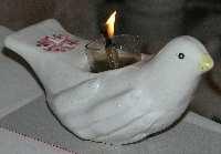 THE PEACE LAMPS To this date, we produce 3 different models: -2 big size models: the Traditional Lamp and the Dove.
