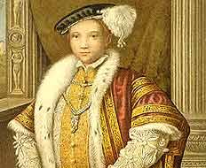 Edward VI Boy king 2 Regents Tutored by Henry Bullinger