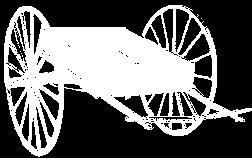 Handcarts were like small, uncovered wagons and were pushed or pulled by