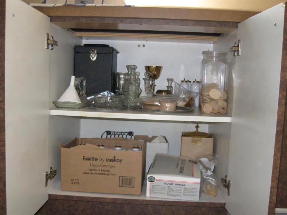 Lower Cabinet to the Right of the Sink
