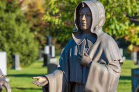 She was a French Canadian widow who founded the religious order of Sisters of Charity of Montreal, commonly