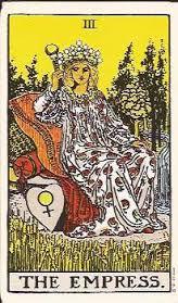 PISCES The Empress The Empress is love in action. Love is shown to you, or you demonstrate to others how much you care for them.