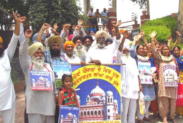 Kartarpur Means Peace between India and Pakistan Sikhs demanding passage demonstrating at border Now as said above that Pakistan has agreed to grant a free corridor and several announcement have been