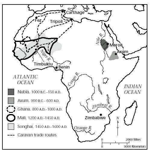 African Kingdoms Part I: General Info 1. The interior of Africa was settled by large migrations referred to as the Bantu Migrations 2. Bantu means the People. 3.