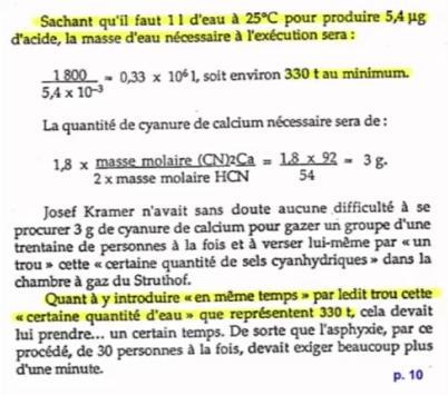 Off course, a small quantity of gas will escape from the water to enter the atmosphere, but how much water should be poured to reach lethal doses? Pierre Marais did the calculation.