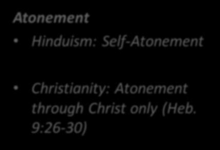 Practiced it Atonement Hinduism: