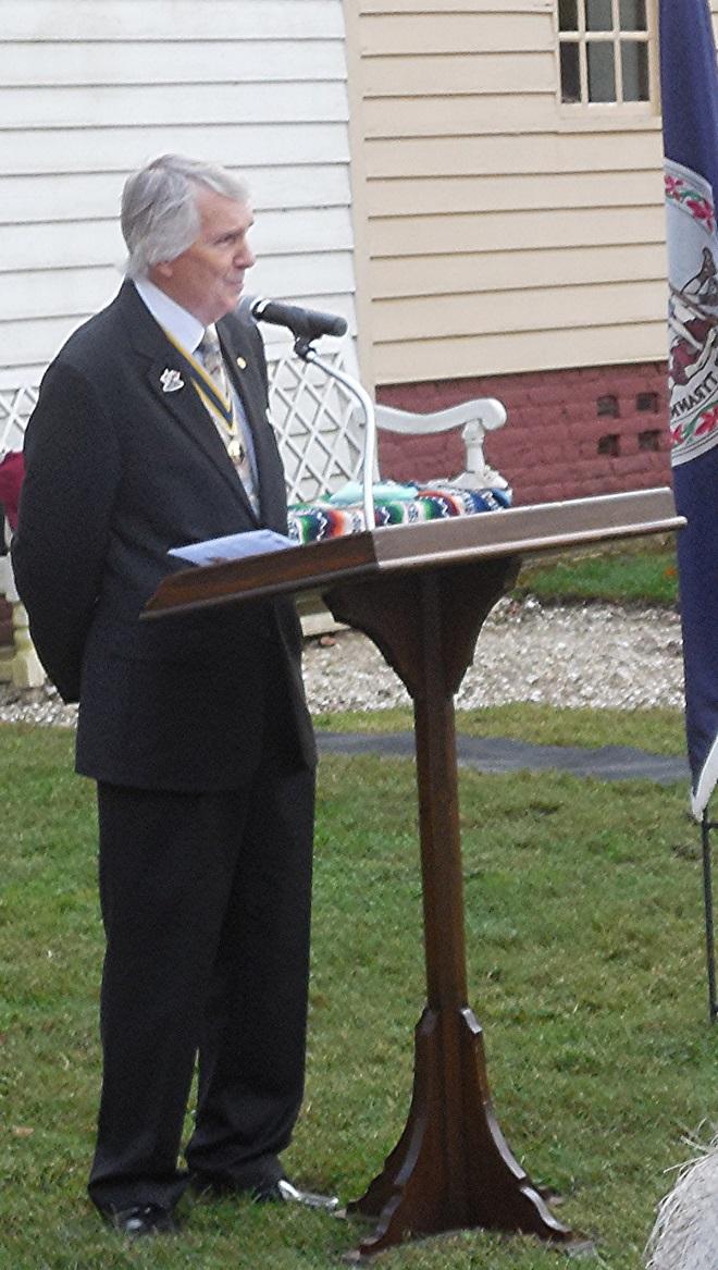 The Governor s Chronicle (Left) VASSAR President Bill Broadus speaking at the St.