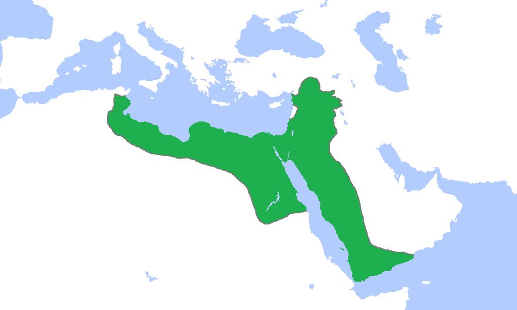 Extent of Islam under the Ayyubid Dynasty (1174-1250),