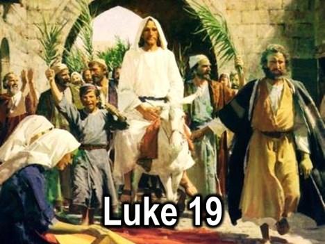 And you know the story of how Jesus was first welcomed into a big city called Jerusalem. Jesus came to the city and he was riding on a (donkey) exactly right!