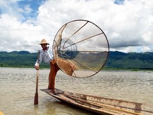Inle Lake is the second largest lake in Myanmar.