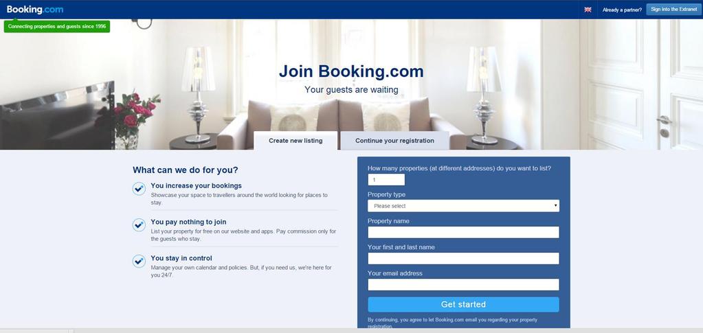 STEP 2 EXISTING BOOKING.