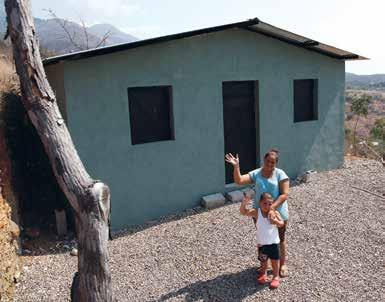 charity, Esperanza de Vida, to build houses for families in dire need.