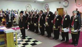 We are the youngest and smallest Lodge of the district. We had a greater number of overall participation of the entire Lodge than any other.