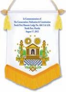 Fellowship Banners are Available Contact our Secretary to order your banner celebrating our new Lodge. Cost $10.00 Lodge Name Tags Contact our Secretary to order your North Port Member name tag.