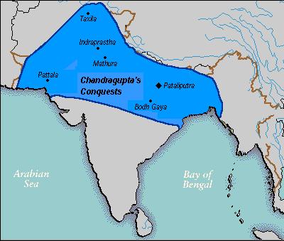 In 321 BC, at the age of 20, Chandragupta Maurya proclaimed himself ruler of the Mauryan Empire.