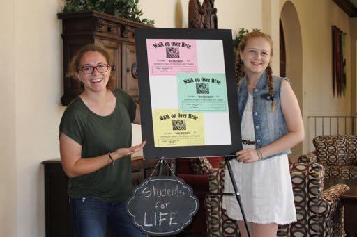 Throughout the year, Students for Life organizes service and educational events