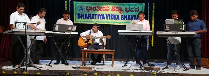 during Hindustani Vocal concert.