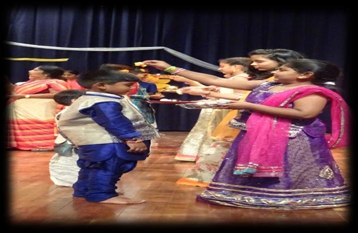 The brothers and sisters of the school tied Rakhi and exchanged sweets and reinforced their bonding. Principal Mr. J.B.