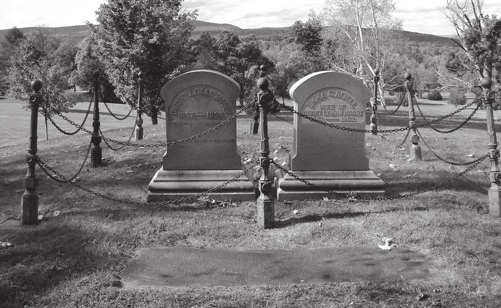 The graves of D. L.