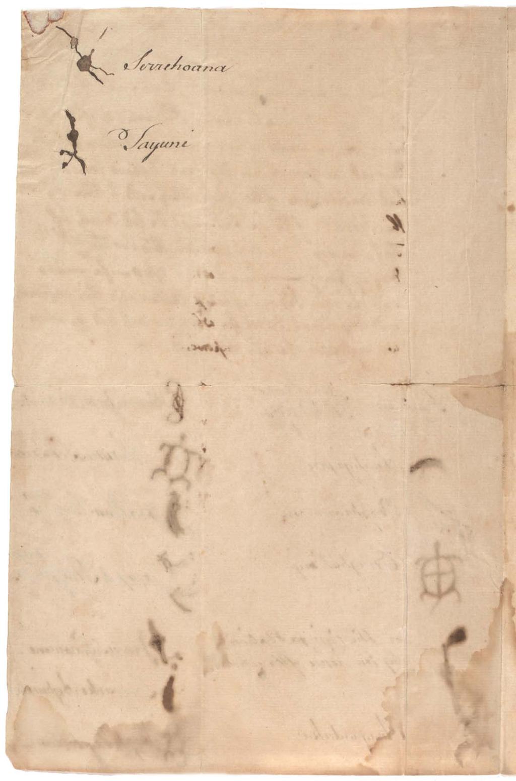 4 A receipt for land purchased from the Six Nations by