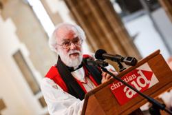 Rowan Williams interview Rowan Williams, Chair of Christian Aid A Chair is the leader of an organisation. Who is he?