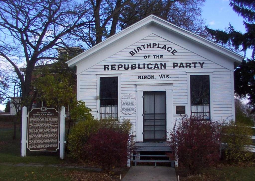 Some people argue that the political party started in Wisconsin.