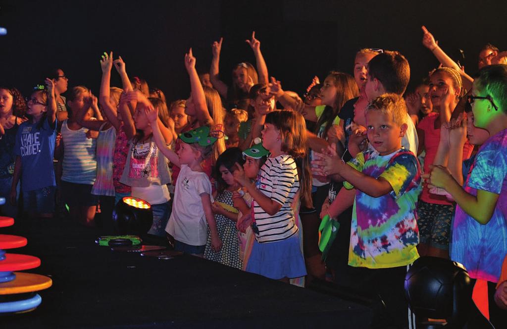 With the help of 135 adult volunteers serving at VBS 2014, kids danced,