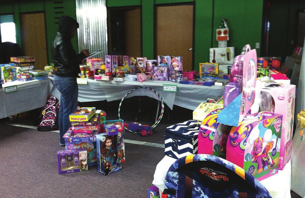 TOY DRIVE WOLC served over 50 kids in Harford