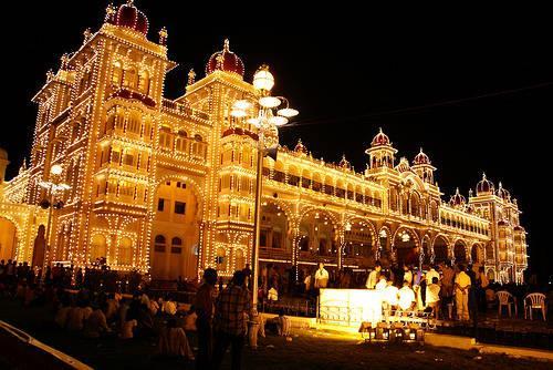 The Mysore Palace in